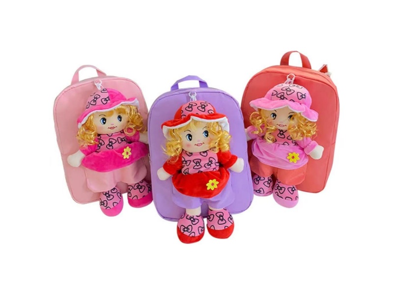 Children's Backpack With Doll