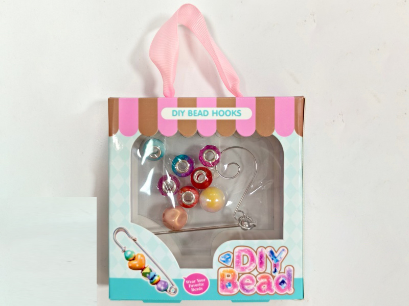 Diy Beaded Hook Pendant Small Decoration (Silver Style)