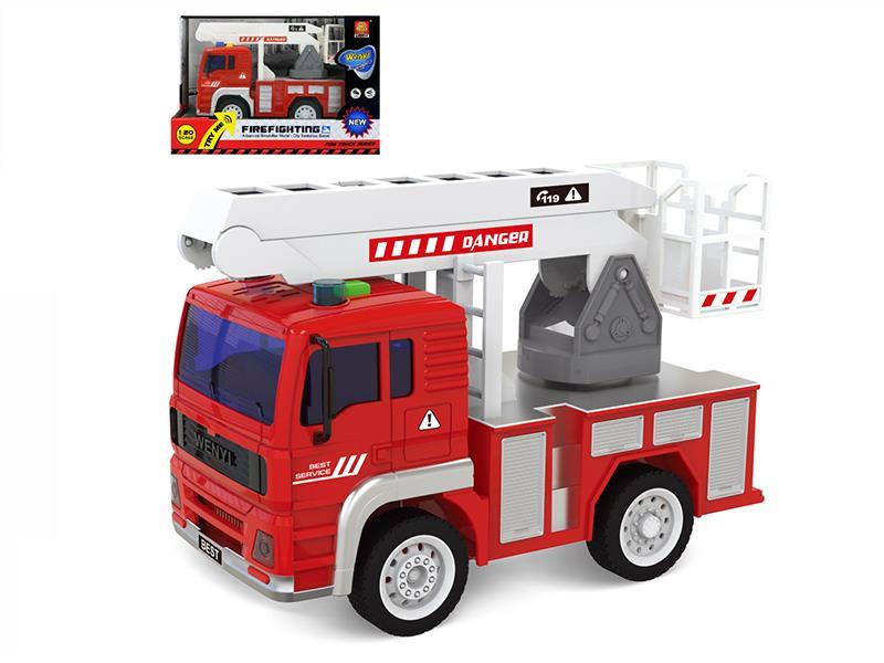 Friction Fire Fighting Truck With Sound-Light