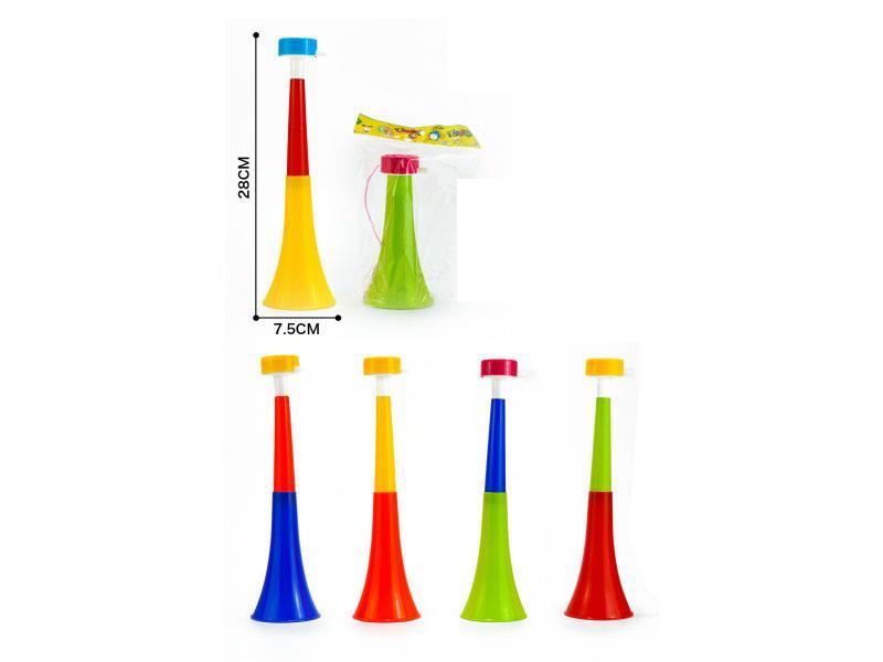 Flat-Head Two-Section Telescopic Horn