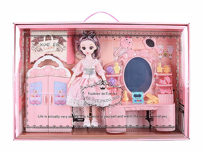 30cm Fashion Doll Dresser Decoration Set