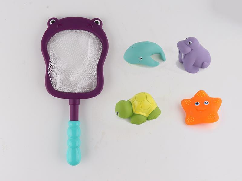 Hippo Scoop Net With 4 Animals