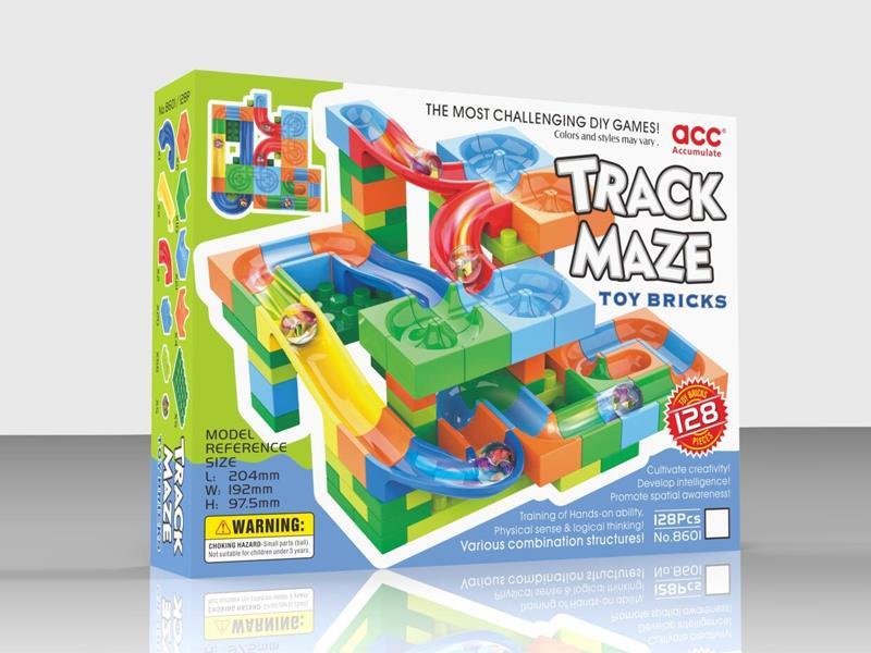 128PCS Track Ball Building Block