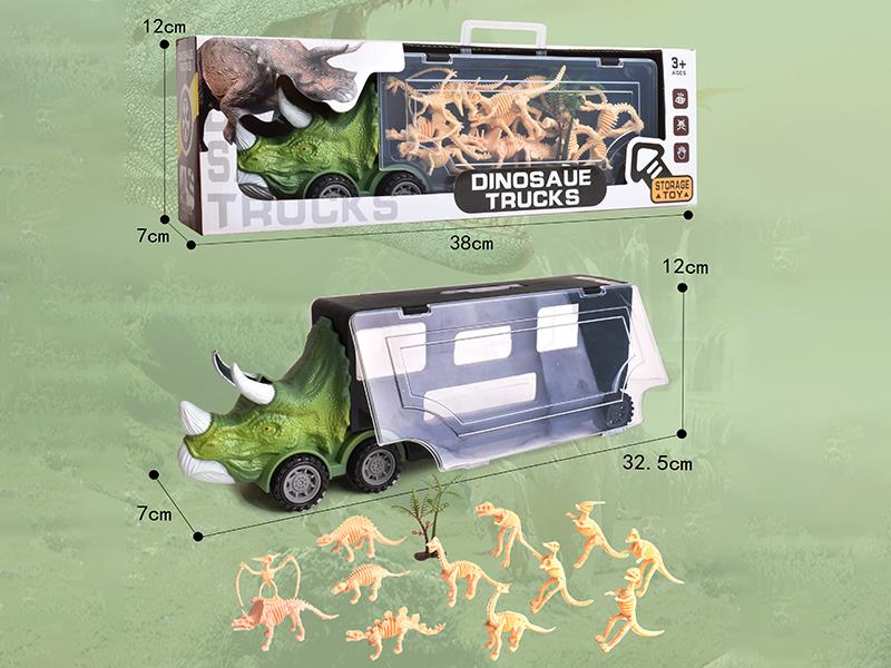 Slide Container Truck Set