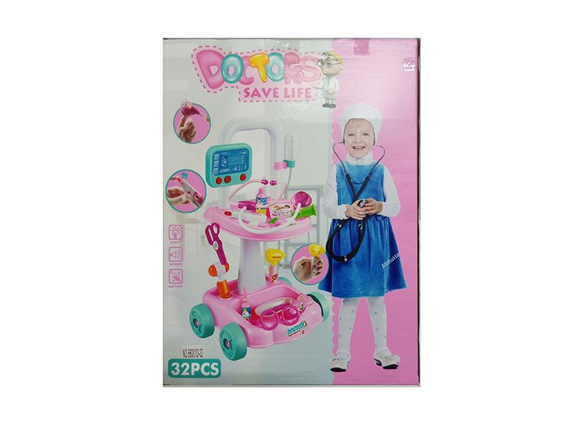 Medical Cart Doctor Play Set