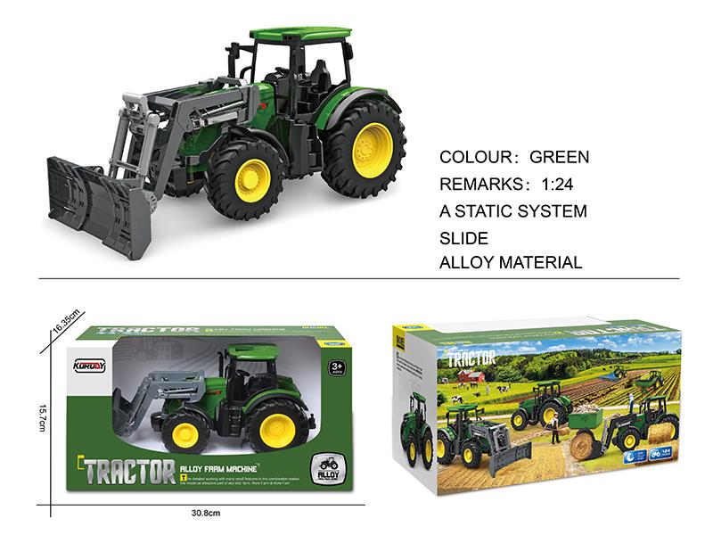 1:24 Alloy Slide Farmer Pusher