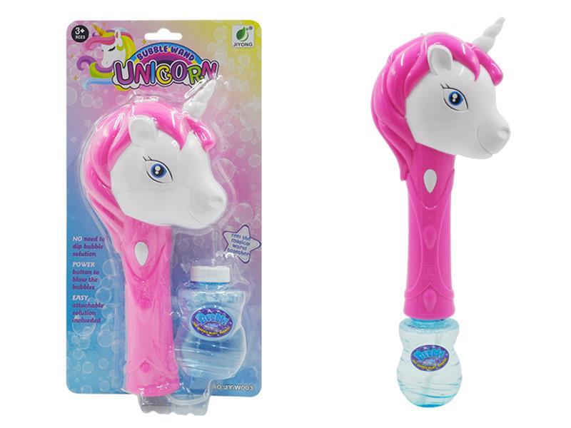 Unicorn Bubble Stick With Light