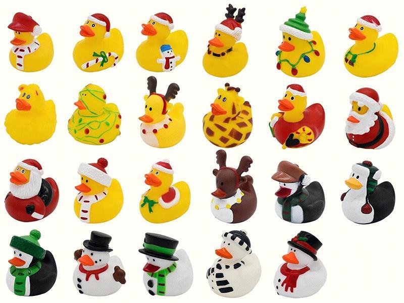 Christmas Vinyl Duck