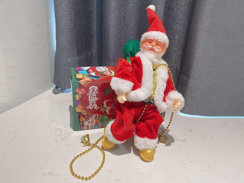 Climbing Pillars And Ropes, Santa Claus