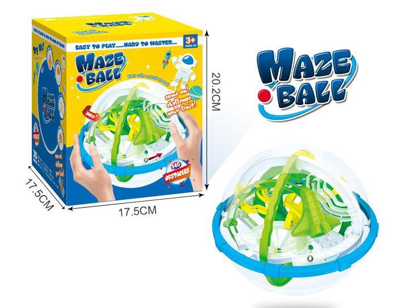 3D Maze Ball (Diameter: 18CM) 140 Levels