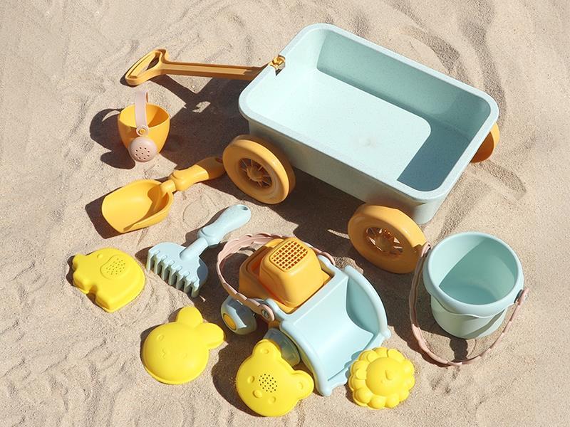 European Style Soft Plastic Beach Toys 10pcs