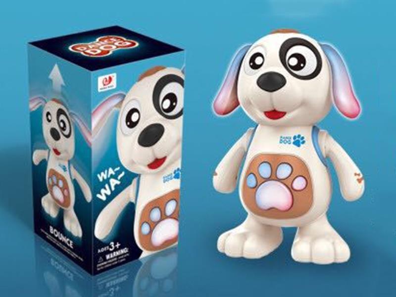 B/O Dance Dog With Light And Music