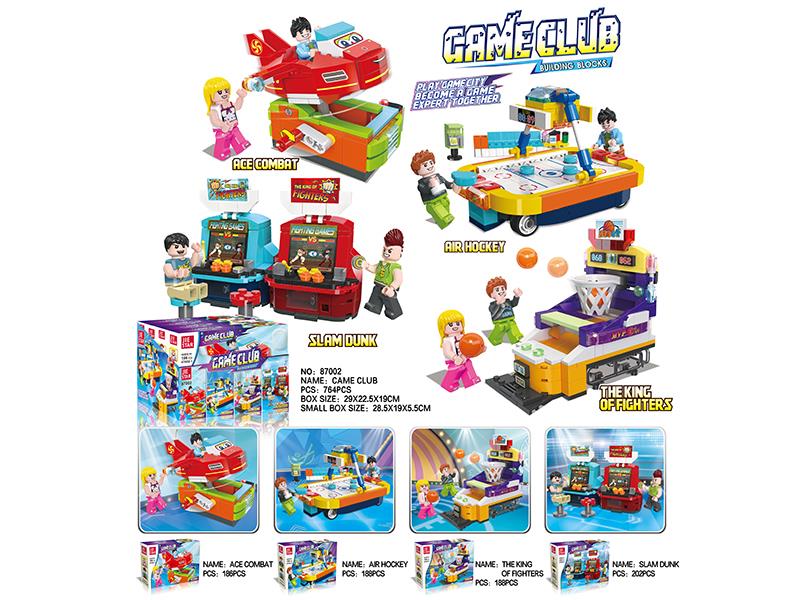 Game Club Building Blocks(4PCS)
