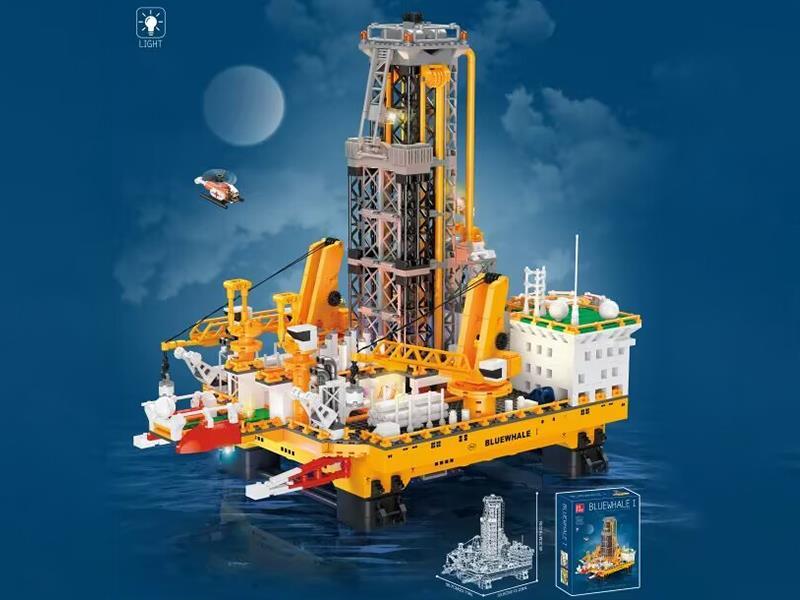 Blue Whale No.1 Drilling Platform Building Blocks 3271pcs