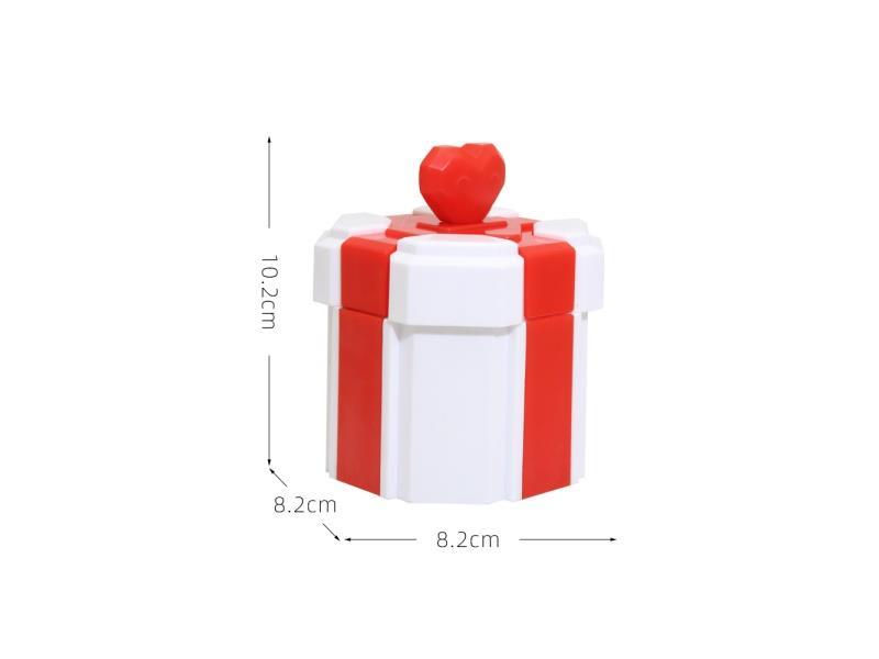 Food Grade Gift Box Octagon - Red
