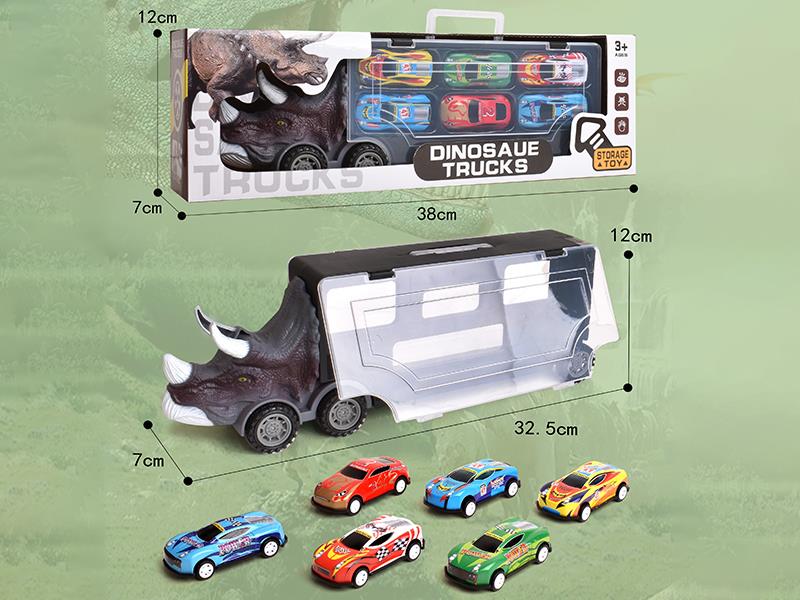 Slide Container Truck Set