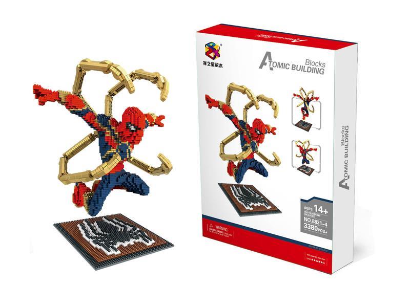 3380+PCS Flying Spider Building Blocks