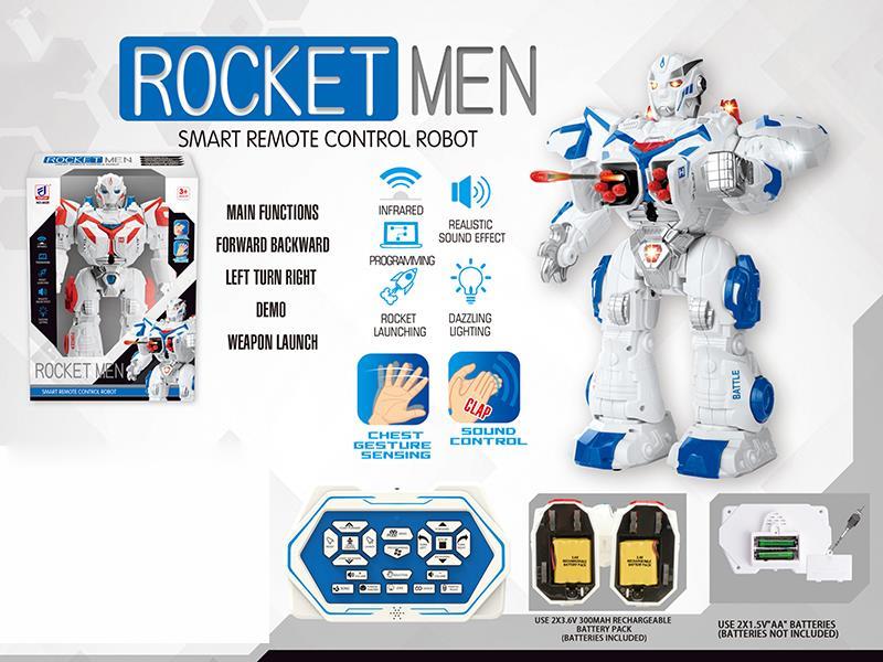 Intelligent Rocket Launching Robot