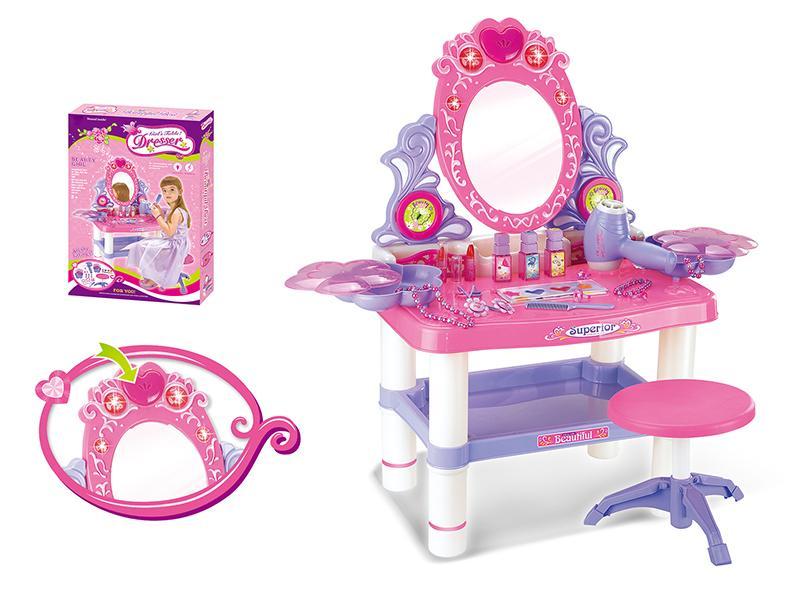 Dresser With Music And Light