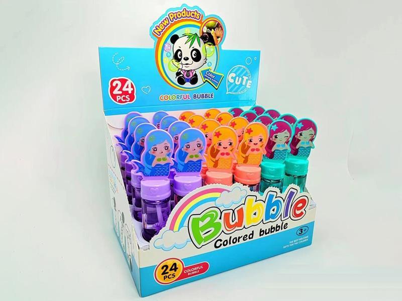 24PCS Mermaid Bubble Stick