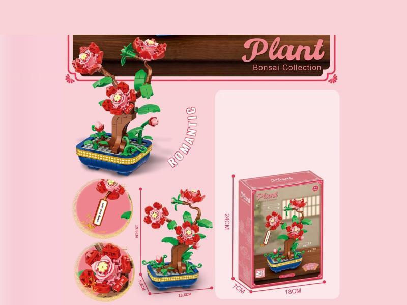 Building Blocks: 325 Pieces Of Rose