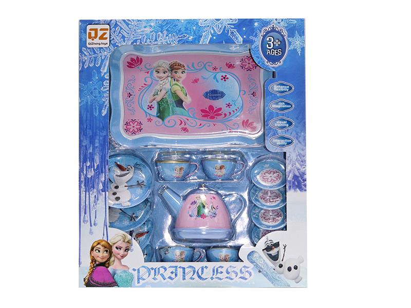 Tinplate Tea Set - Frozen