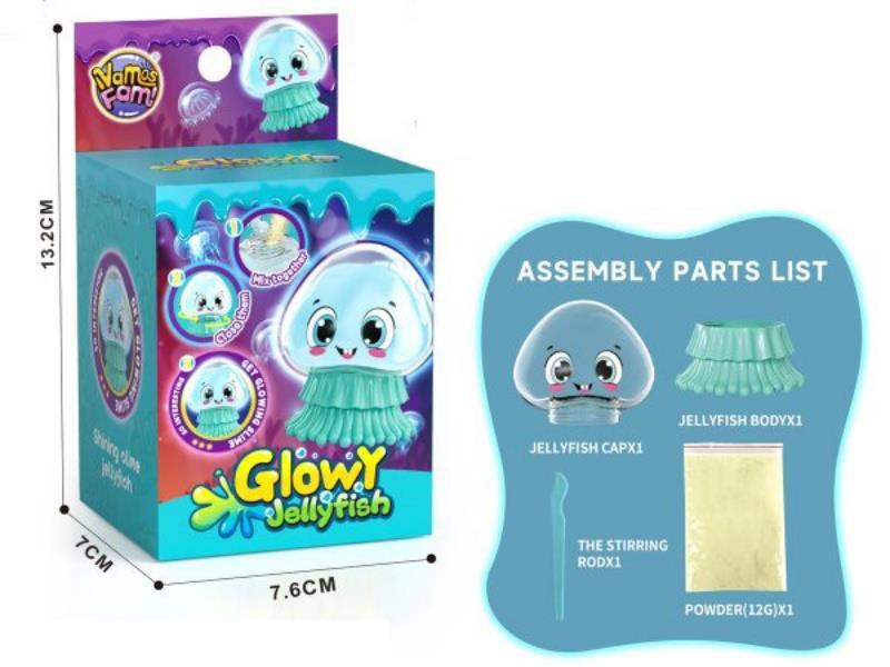 Glow-In-The-Dark Diy Jellyfish Set