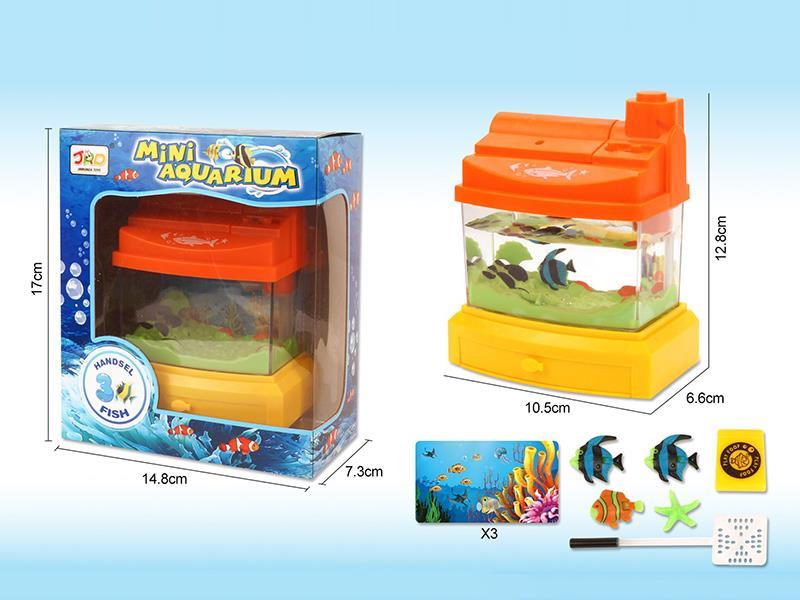 Mini Aquarium(B/O,Light)
