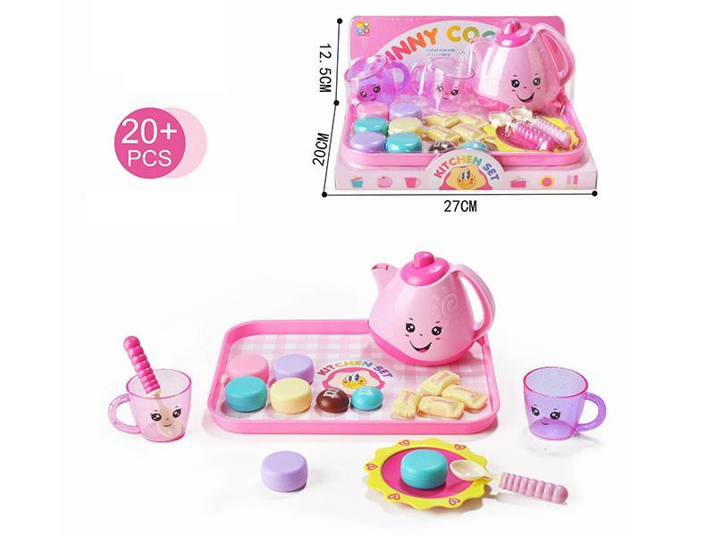 Solid Color Tea Set