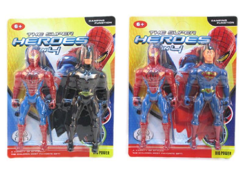 2pcs Superhero With Light