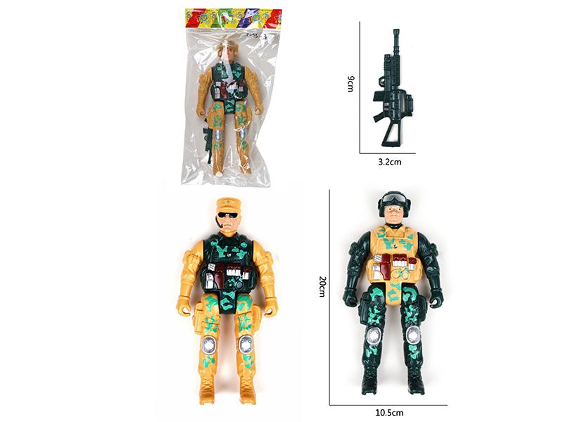 Soldier Toy With Flash Lights