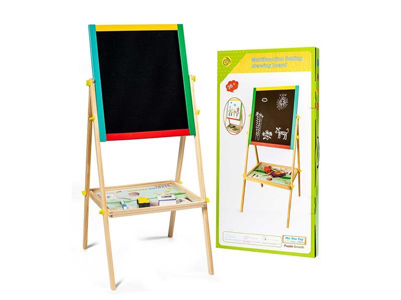 Wooden Double-Sided Drawing Board
