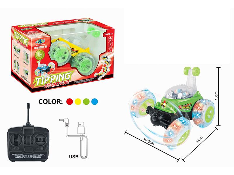 Remote Control Stunt Car With Lights And Music