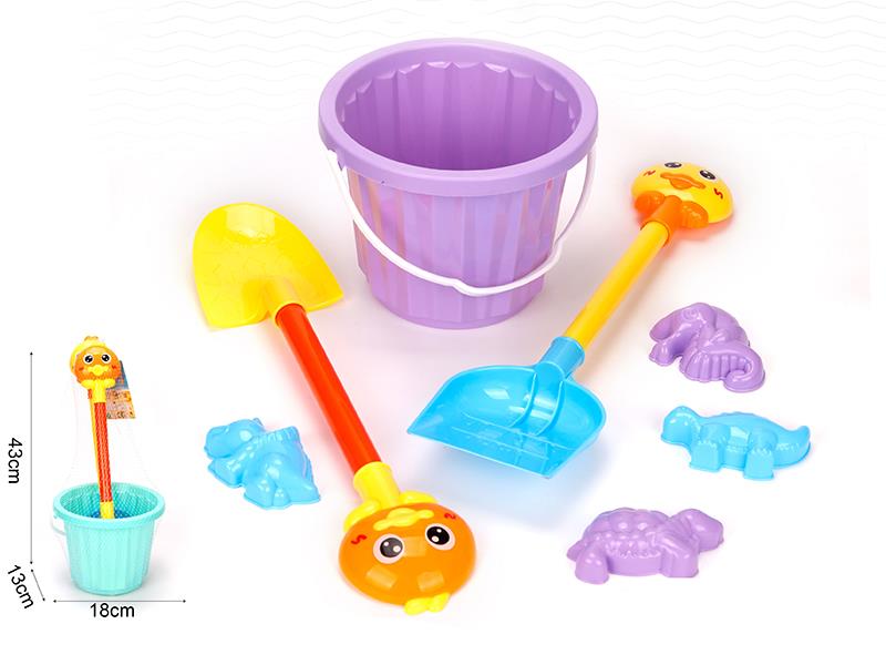 7PCS Medium Sand Bucket Set