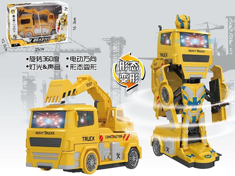 B/O Transformation Engineering Excavator With Light And Music