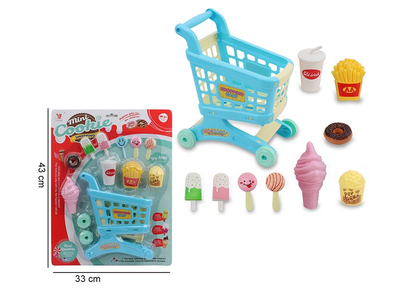 Shopping Cart Dessert Set