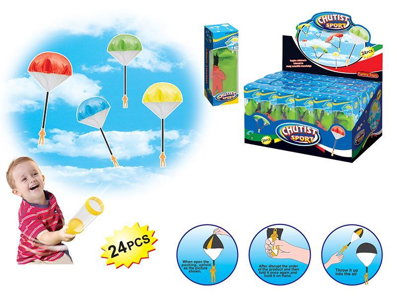 24PCS Parachute