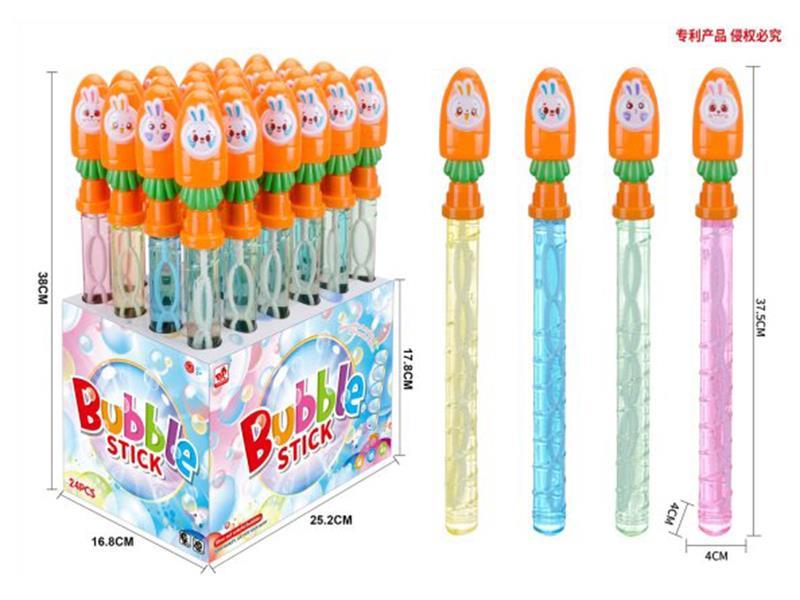 Rabbit Radish Bubble Sticks 24pcs