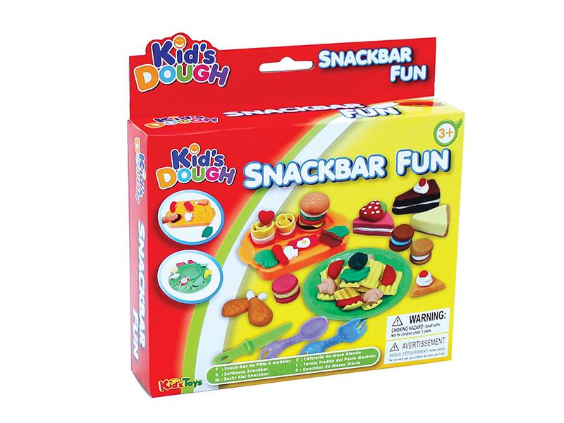 Snack Bar Colored Clay Set