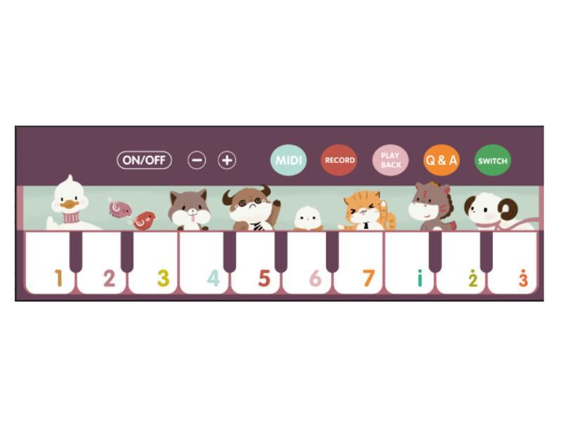 Animal Music Blanket