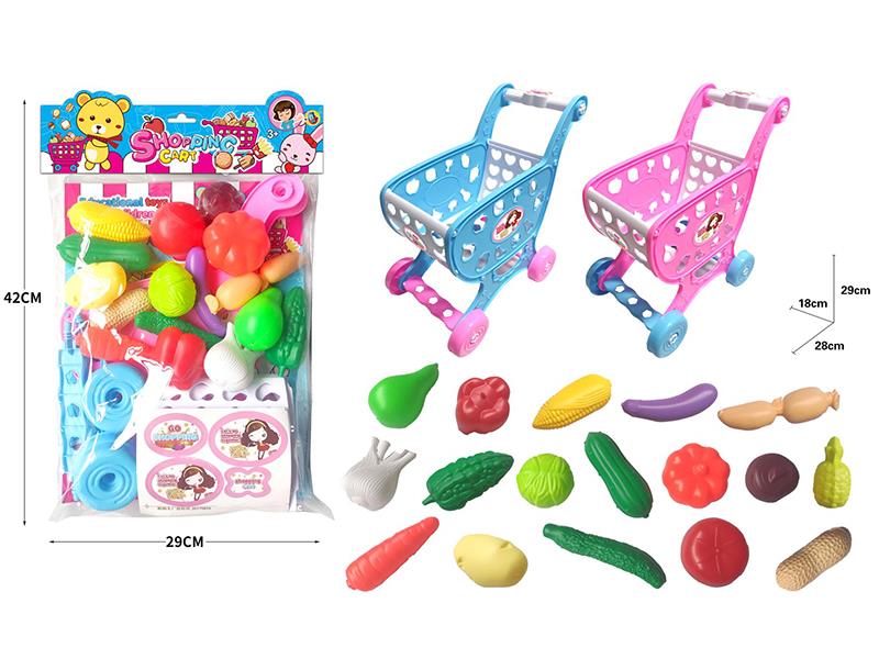 Vegetables  + Shopping Cart