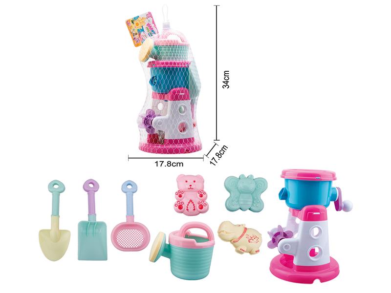 Hourglass Beach Toys 8pcs