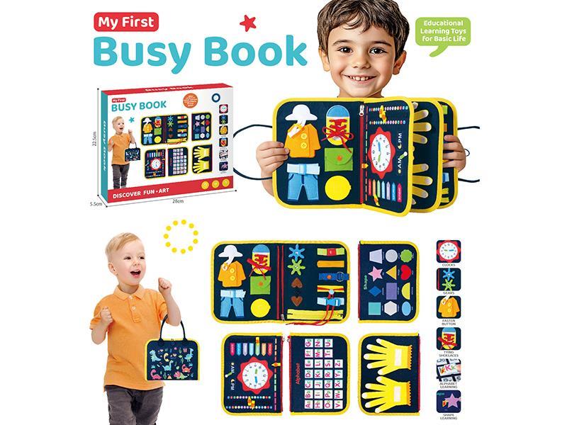 Early Education Fabric Busy Board