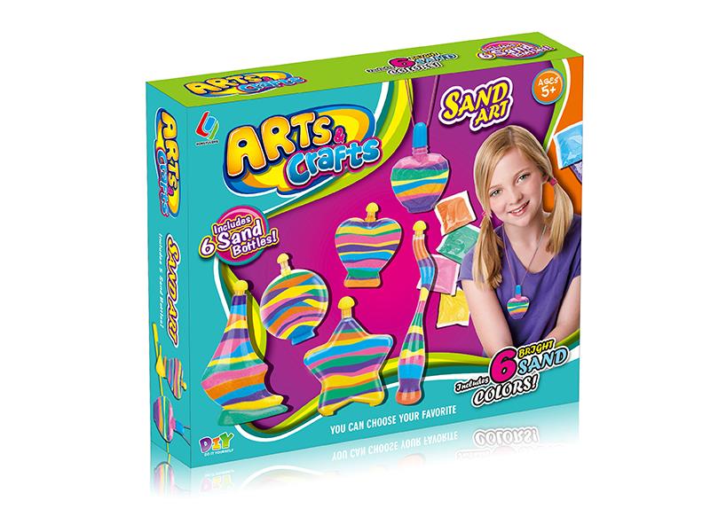 Creative Kids DIY Sand Art(6 Sand Bottles)