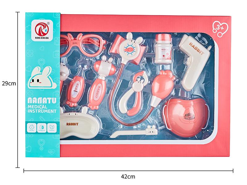 Rabbit Medical Instrument Toys 11pcs