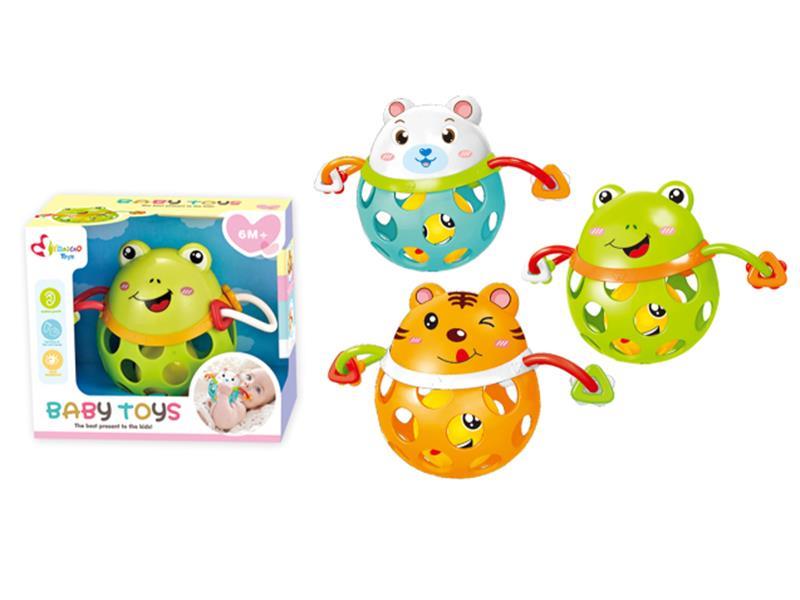 Soft Plastic Animals Baby Rattles