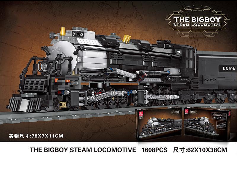 Steam Locomotive Building Blocks 1608pcs
