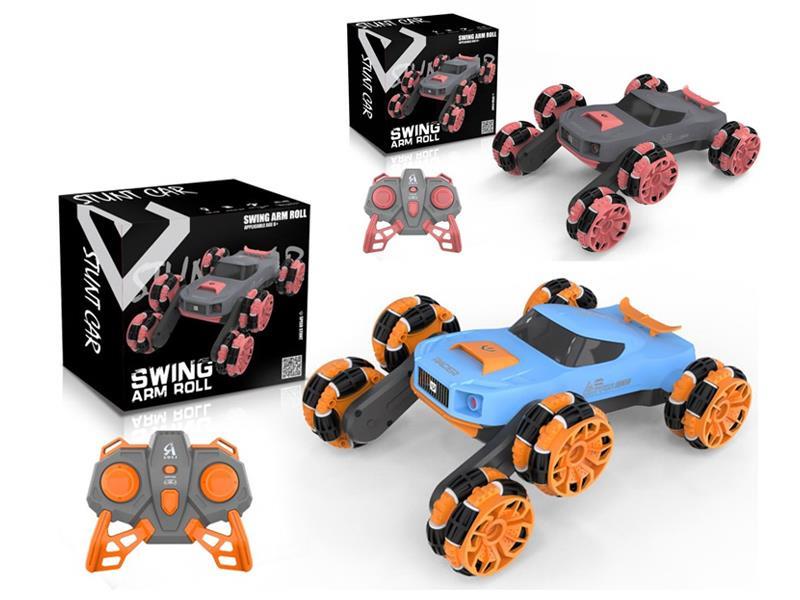 2.4G R/C 6-Wheel Swing Arm Stunt Car (Including Electricity)