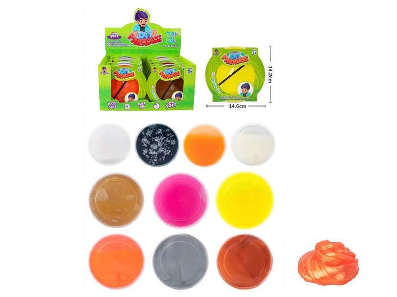 Frisbee Crystal Clay(10PCS)