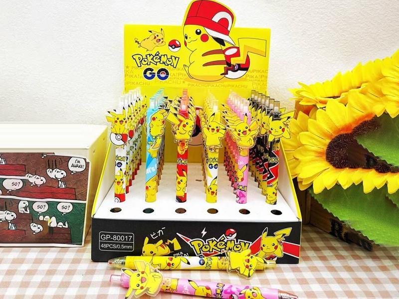 Pikachu Smooth Gel Pen With Black Core 0.5MM